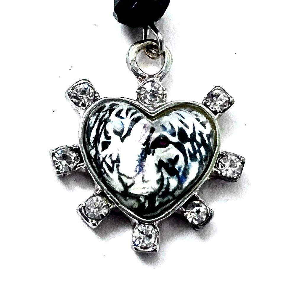 Tiger Inspired EARRING with Simulated Crystals
